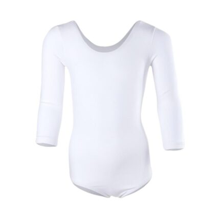 Dansport Leotard Παιδικό Κορμάκι Μπαλέτου / Ενόργανης Λευκό