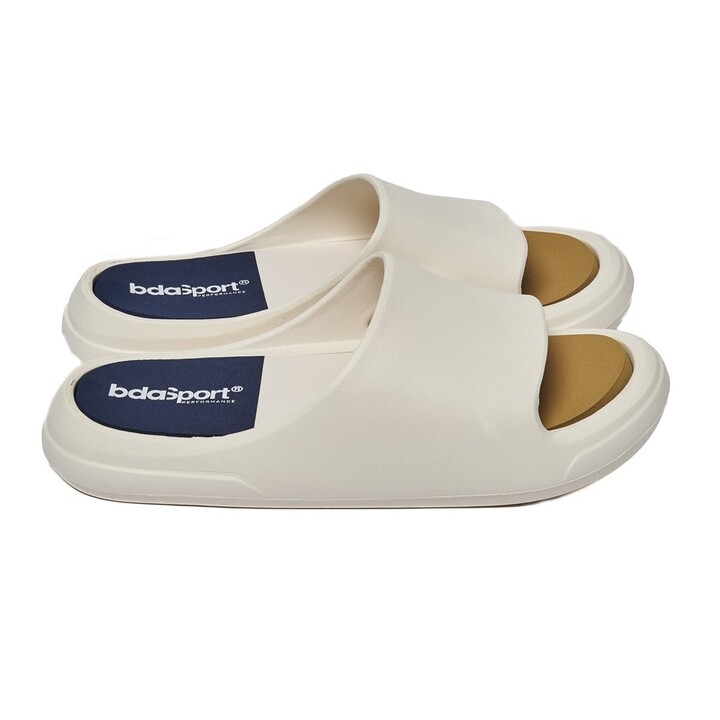 im_093610_05_1.jpg Body Action Pool Slides Ecru White Παντόφλες Εκρού