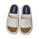 Body Action Pool Slides Ecru White Παντόφλες Εκρού