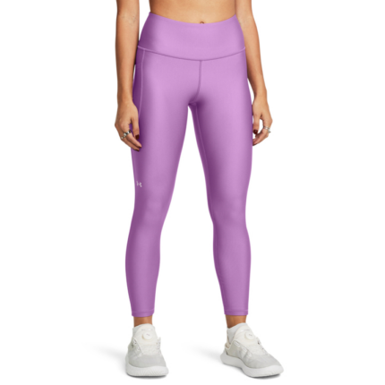 Under Armour HeatGear Armour No-Slip Waistband Ankle Leggings Γυναικείο Κολάν 7/8 Μωβ Λιλά