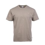 Russell Athletic Crewneck With Small Logo Embossed T-Shirt Ανδρικό Κοντομάνικο Μπεζ