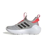 adidas Tensaur Comfort Shoes Kids Παιδικά Παπούτσια Slip-on Γκρι / Κόκκινα