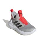 adidas Tensaur Comfort Shoes Kids Παιδικά Παπούτσια Slip-on Γκρι / Κόκκινα