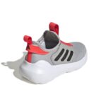 adidas Tensaur Comfort Shoes Kids Παιδικά Παπούτσια Slip-on Γκρι / Κόκκινα