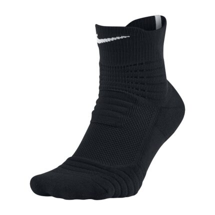 Nike Elite Versatility Mid Quarter Basketball Socks 1P Κάλτσες Μπάσκετ Μαύρες