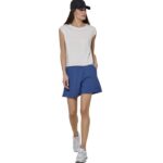 Body Action Modal Cropped Top White Alyssum Γυναικεία Κοντομάνικη Λευκή