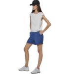Body Action Modal Cropped Top White Alyssum Γυναικεία Κοντομάνικη Λευκή