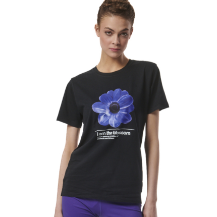 Body Action Short Sleeves Graphic Tee Black