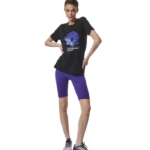 Body Action Short Sleeves Graphic Tee Black