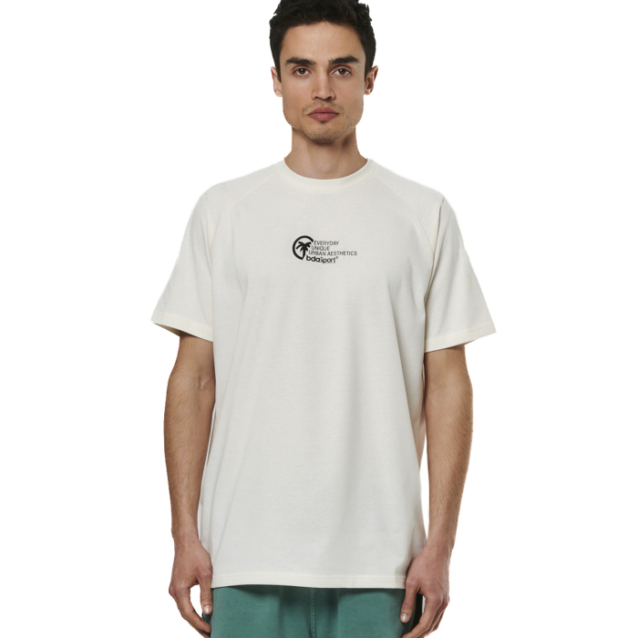CREATOR: gd-jpeg v1.0 (using IJG JPEG v62), quality = 100 Body Action Classic Raglan T-Shirt White Alyssum Ανδρικό Κοντομάνικο Λευκό