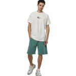 Body Action Classic Raglan T-Shirt White Alyssum Ανδρικό Κοντομάνικο Λευκό