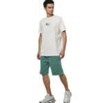 Body Action Classic Raglan T-Shirt White Alyssum Ανδρικό Κοντομάνικο Λευκό