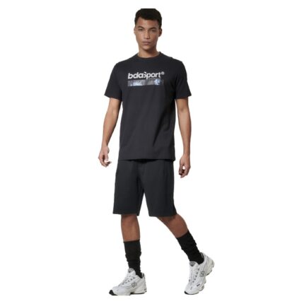 Body Action Ανδρικό Κλασικό T-Shirt Μαύρο