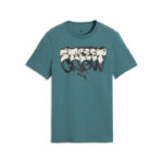 Puma MID90s Graphic Tee Παιδική Κοντομάνικη Μπλούζα Πετρόλ