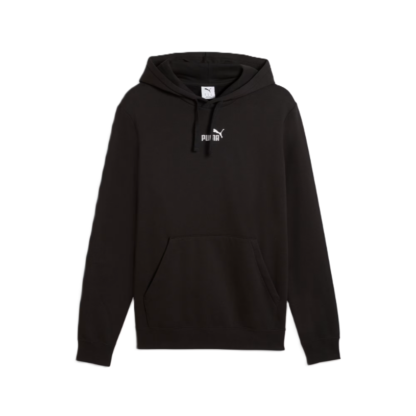 im_692914_01_1.png Puma Ess Small No.1 Logo centered Fleece Hoodie Ανδρική Φούτερ Μπλούζα με Κουκούλα Μαύρη