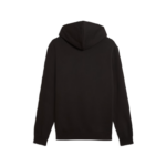 Puma Ess Small No.1 Logo centered Fleece Hoodie Ανδρική Φούτερ Μπλούζα με Κουκούλα Μαύρη