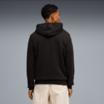 Puma Ess Small No.1 Logo centered Fleece Hoodie Ανδρική Φούτερ Μπλούζα με Κουκούλα Μαύρη