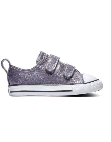 Converse Coated Glitter Easy-On Chuck Taylor All Star Low Top