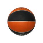 Spalding TF-150 EuroLeague Rubber Basketball Μπάλα Μπάσκετ Πορτοκαλί / Μαύρη