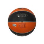 Spalding TF-150 EuroLeague Rubber Basketball Μπάλα Μπάσκετ Πορτοκαλί / Μαύρη