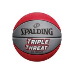 Spalding NBA Triple Threat All Surface Rubber Basketball Μπάλα Μπάσκετ Κόκκινη / Γκρι