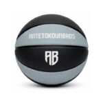 AntetokounBros Black Ice Ball Mπάλα Μπάσκετ Μαύρη / Γκρι Σιέλ