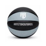 AntetokounBros Black Ice Ball Mπάλα Μπάσκετ Μαύρη / Γκρι Σιέλ