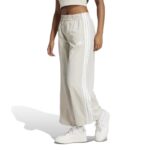 adidas Essentials 3-Stripes Lifestyle Woven Parachute Pants Γυναικείο Παντελόνι Μπεζ