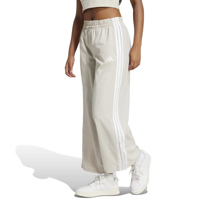 im_jc8168_1.jpg adidas Essentials 3-Stripes Lifestyle Woven Parachute Pants Γυναικείο Παντελόνι Μπεζ