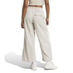 adidas Essentials 3-Stripes Lifestyle Woven Parachute Pants Γυναικείο Παντελόνι Μπεζ
