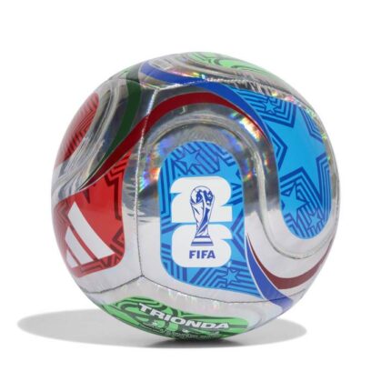 adidas FIFA 26™ Trionda Training Foil Μπάλα Ποδοσφαίρου Παγκόσμιου Κυπέλλου Μπλε / Ασημί / Κόκκινη