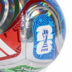 adidas FIFA 26™ Trionda Training Foil Μπάλα Ποδοσφαίρου Παγκόσμιου Κυπέλλου Μπλε / Ασημί / Κόκκινη
