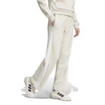 adidas Essentials 3-Stripes Open Hem French Terry Παντελόνι Μπεζ