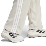 adidas Essentials 3-Stripes Open Hem French Terry Παντελόνι Μπεζ