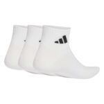 adidas Κάλτσες Μέχρι τον Αστράγαλο Thin&Light Sportswear 3 Ζευγάρια Λευκές