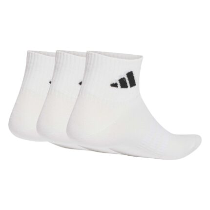 adidas Κάλτσες Μέχρι τον Αστράγαλο Thin&Light Sportswear 3 Ζευγάρια Λευκές