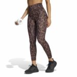adidas Γυναικείο Κολάν 7/8 λεοπάρ Optime Essentials Workout