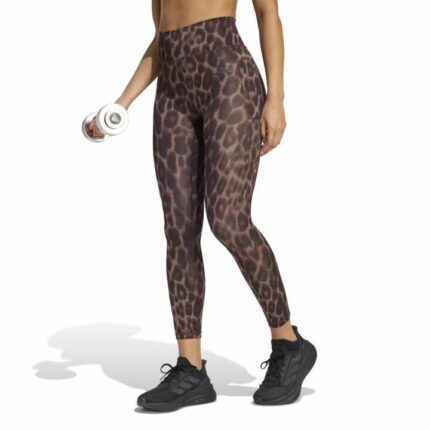 adidas Γυναικείο Κολάν 7/8 λεοπάρ Optime Essentials Workout