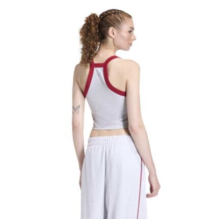 adidas Αμάνικη Mπλούζα Seasonal Essentials Colorpop Με Κεντημένο Σχέδιο Γκρι