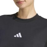 adidas Essentials 3-Stripes Tee Mini Dress Γυναικείο Φόρεμα Μαύρο