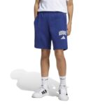 adidas Παιδικό Σορτς Seasonals Collegiate Typography Μπλε