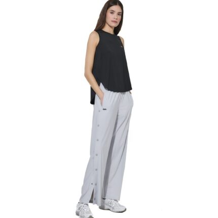 Body Action Loose Breathable Yoga Top Black Γυναικεία Αμάνικη Μπλούζα Μαύρη