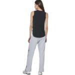 Body Action Loose Breathable Yoga Top Black Γυναικεία Αμάνικη Μπλούζα Μαύρη