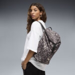 Puma Pop Small Backpack Γυναικείο Σακίδιο Πλάτης σε Λεοπάρ Σχέδιο