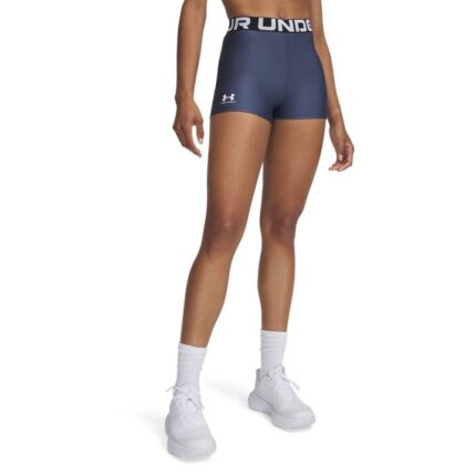 Under Armour HeatGear Authentics Shorty Γυναικείο Κολάν Σορτς Μπλε Navy