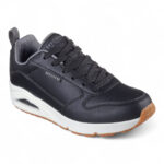 Skechers Ανδρικά Παπούτσια Street UNO - Alder Μαύρο