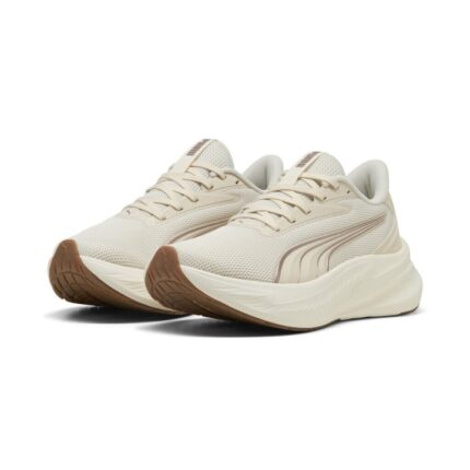 Puma MaxStride Lite Γυναικεία Παπούτσια Τρεξίματος Μπεζ