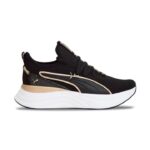 Puma Softride Sabrina Polished Chrome Γυναικεία Παπούτσια για Τρέξιμο Μαύρα