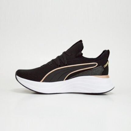 Puma Softride Sabrina Polished Chrome Γυναικεία Παπούτσια για Τρέξιμο Μαύρα