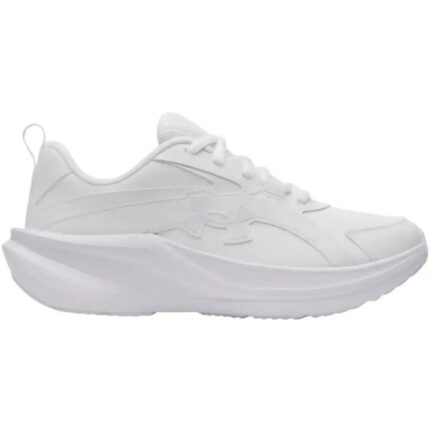 Under Armour Assert Παιδικά Παπούτσια Δερμάτινα Λευκά